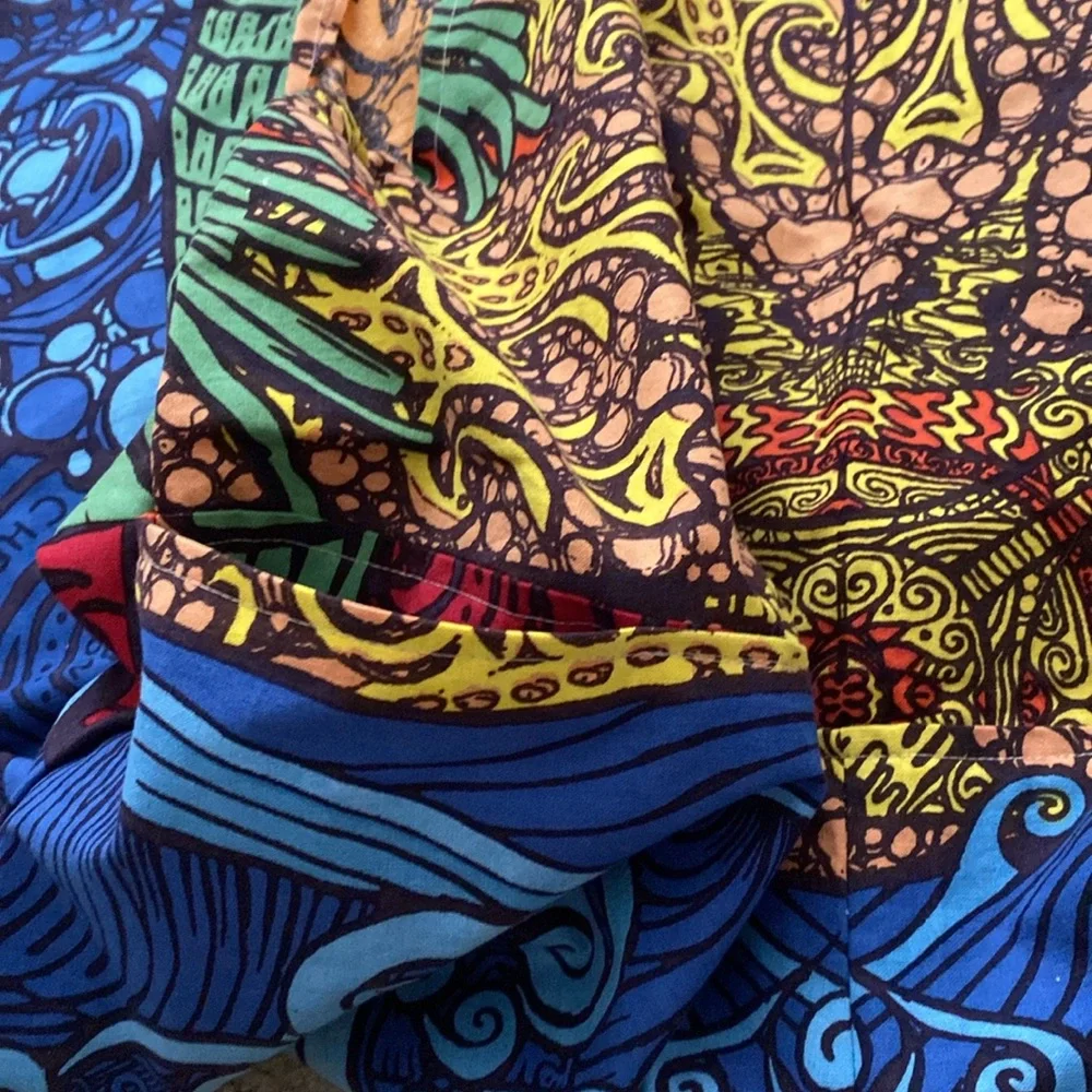 Chris Pinkerton 2012 3D Epic Surf Tapestry Jumpsuit. XXL. - Picture 8 of 10